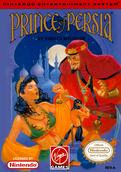 Prince of Persia (USA) box art